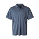 aerial view a heather navy allpro - mens pro - lock performance polo, image 1 of 6