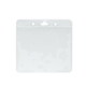 aerial view a clear blank mylar pouch for 4 1/4 x 3 insert card (style 450), image 1 of 2