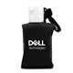aerial view a black 1 oz hand sanitizer w / neoprene sleeve, image 1 of 2
