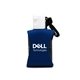 aerial view a navy blue 1 oz hand sanitizer w / neoprene sleeve, image 1 of 2