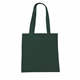 aerial view a forest green economy grocery tote, image 1 of 2