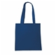 aerial view a royal blue economy grocery tote, image 1 of 2