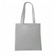aerial view a gray economy grocery tote, image 1 of 2