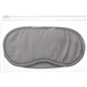 aerial view a clear e - z comfort set with eye mask and 2 ear plugs, image 1 of 3