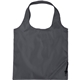 aerial view a charcoal bungalow foldaway recycled shopper tote, image 1 of 3