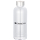 aerial view a clear elixir 20 oz tritan sports bottle, image 1 of 2