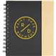 aerial view a black 6.5 x 7 fsc(r) mix lock - it spiral notebook, image 1 of 3