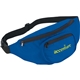 aerial view a royal blue hipster deluxe fanny pack, image 1 of 8
