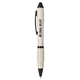 aerial view a beige nash wheat straw ballpoint stylus pen, image 1 of 3