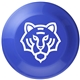 aerial view a blue classic 9.25 flying disc, image 1 of 4