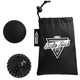 aerial view a black oasis 2 piece massage ball set, image 1 of 6
