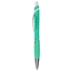aerial view a green pivot recycled abs gel pen, image 1 of 6