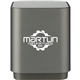aerial view a graphite light up logo bluetooth speaker, image 1 of 3