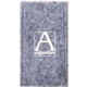 aerial view a charcoal the goods(tm) recycled felt 6- piece manicure set, image 1 of 3