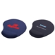 a group of solid jersey gel mouse pad / wrist rest