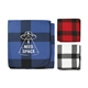 a group of buffalo plaid fleece blanket