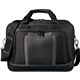 aerial view a black velocity 17 computer briefcase, image 1 of 3