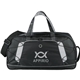 aerial view a silver shockwave 19 sport duffle bag, image 1 of 4