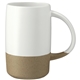 aerial view a white rockhill ceramic mug 17oz, image 1 of 4