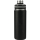 aerial view a black vasco copper vacuum insulated bottle 20oz, image 1 of 6