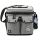 aerial view a gray arctic zone(r) repreve(r) 24 can double pocket cooler, image 1 of 9