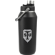 aerial view a black vasco copper vacuum insulated bottle 40oz, image 1 of 6