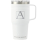 aerial view a white arctic zone(r) eco - friendly 20 oz titan thermal hp(r) mug, image 1 of 9