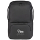 aerial view a black elleven evolve 17 laptop backpack, image 1 of 9