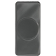 aerial view a dark gray solekick(tm) magclick(tm) 10000 15w wireless power bank, image 1 of 10