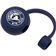 aerial view a navy recycled silicone straw topper, image 1 of 3