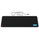 aerial view a black zagg desk mat with wireless charging, image 1 of 7
