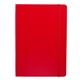 aerial view a red leuchtturm1917 5.75 x 8.25 classic hardcover notebook, image 1 of 7