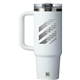 aerial view a frost stanley quencher protour tumbler 30oz, image 1 of 5