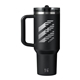 aerial view a black stanley quencher protour tumbler 30oz, image 1 of 5