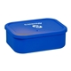 aerial view a group of silicone food storage box with air valve 44oz, image 17 of 18