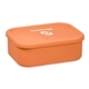 aerial view a group of silicone food storage box with air valve 44oz, image 8 of 18