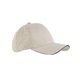 a stone/navy big accessories twill sandwich baseball cap - all