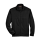 aerial view a black harriton - youth full - zip fleece - all, image 1 of 5