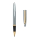 aerial view a group of sheaffer(r) vfm polished chrome with gold roller bal, image 4 of 4