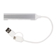 aerial view a group of recycled aluminum 4- port usb - a and c hub, image 2 of 7