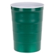 aerial view a green 16 oz halftime usa - made steel chill cup, image 1 of 3