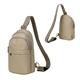aerial view a beige aeroloft(r) motion crossbody sling bag, image 1 of 2