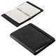 aerial view a black chronicle refillable ring binder, image 1 of 5