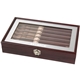 aerial view a wood manchurian ash 6- piece steak knife set, image 1 of 8