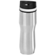 aerial view a stainless tumbler & white accent 16 oz persona(r) caturra vacuum tumbler, image 1 of 3