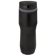 aerial view a black & gray band 16 oz persona(r) caturra trail vacuum tumbler, image 1 of 2