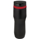 aerial view a black & red band 16 oz persona(r) caturra trail vacuum tumbler, image 1 of 2