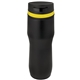 aerial view a black & yellow band 16 oz persona(r) caturra trail vacuum tumbler, image 1 of 2