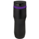 aerial view a black & purple band 16 oz persona(r) caturra trail vacuum tumbler, image 1 of 2