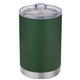 aerial view a forest green 12 oz urban peak(r) bedrock trail vacuum can cooler, image 1 of 2